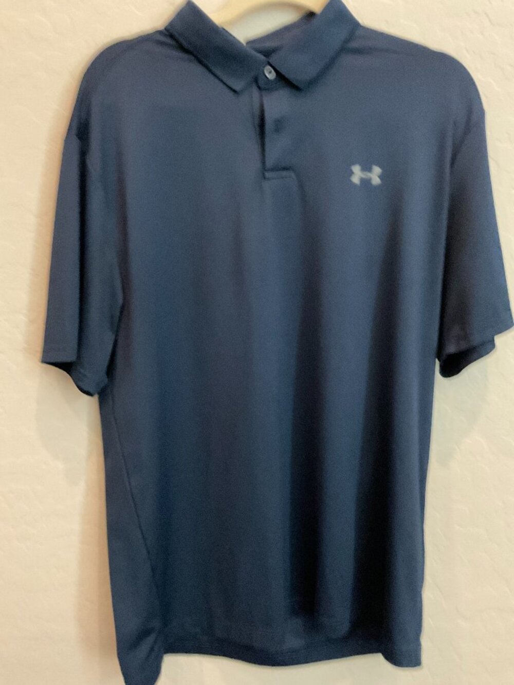 Under Armour Men's Performance Polo Loose Fit Navy Size L